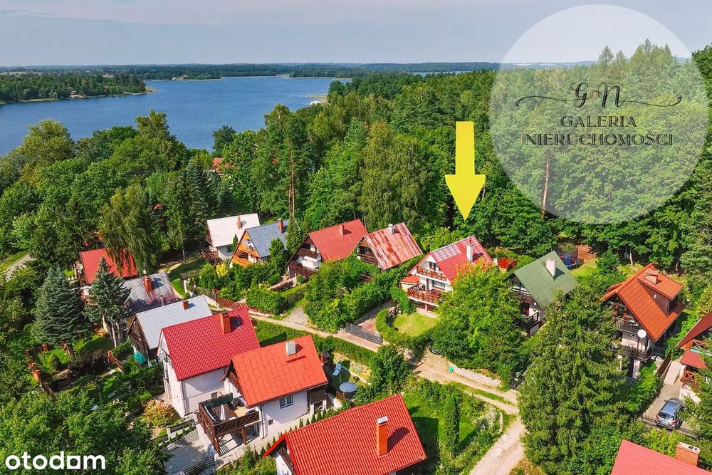 Domek nad Jeziorem Narie,Kretowiny,4 pokoje,widok