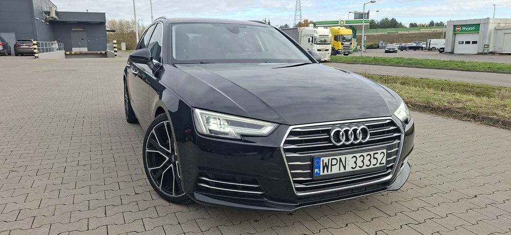 Audi A4 Avant 2.0D 150KM Serwis Wirtualny Kokpit Xenon Navi Klima 3-strefy