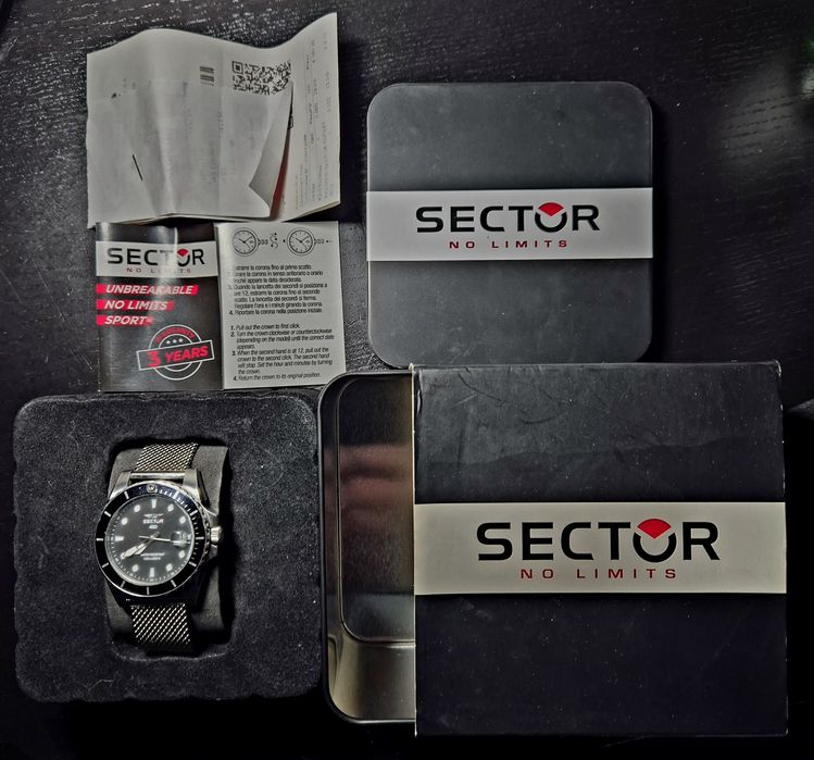 Relógio Sector 450 original caixa fatura garantia
Excelent