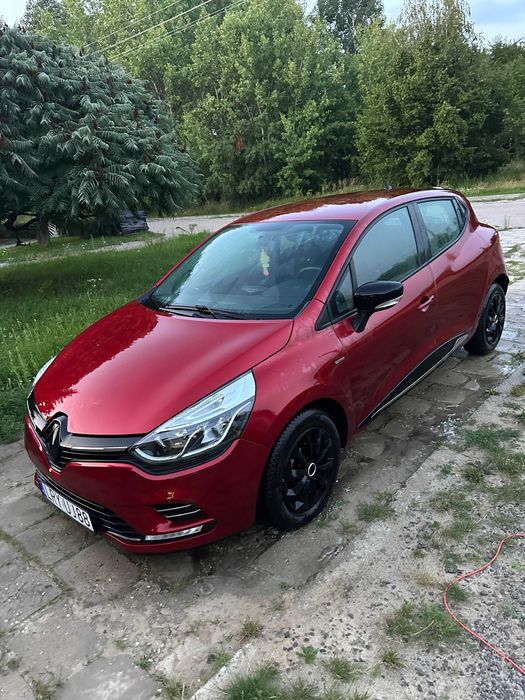 Renault Clio IV 1.2 Benzyna 2018 | Piękny Wiśniowy Lakier | Stan BDB