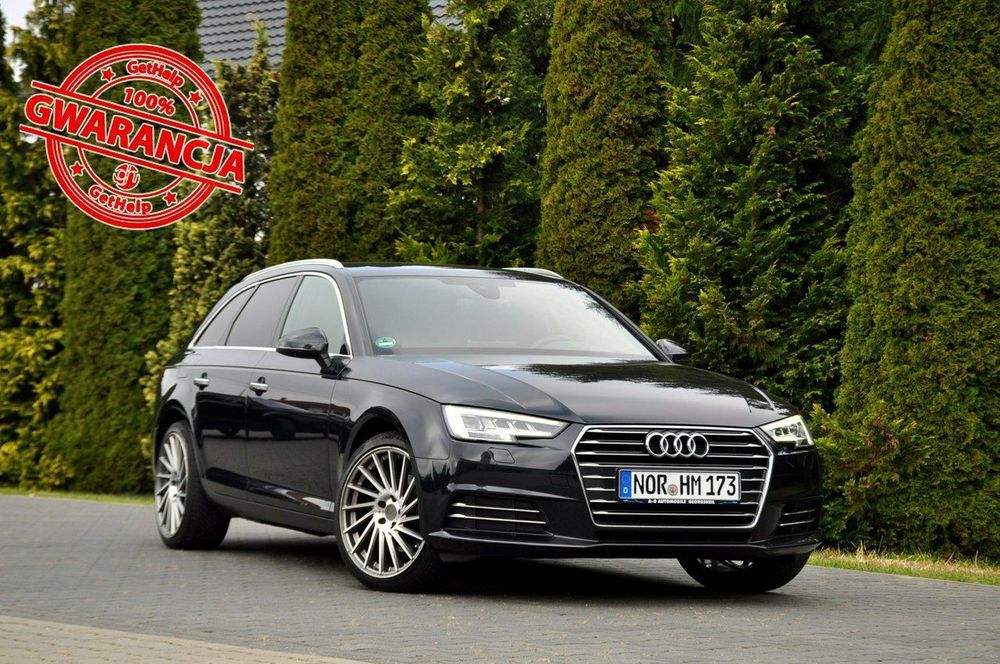 Audi A4 Avant 2.0TDI(150KM)*Bi-Xenon*Led*Navi MMI*El.Klapa*Welur*Chrom*F1*Alu19"ASO