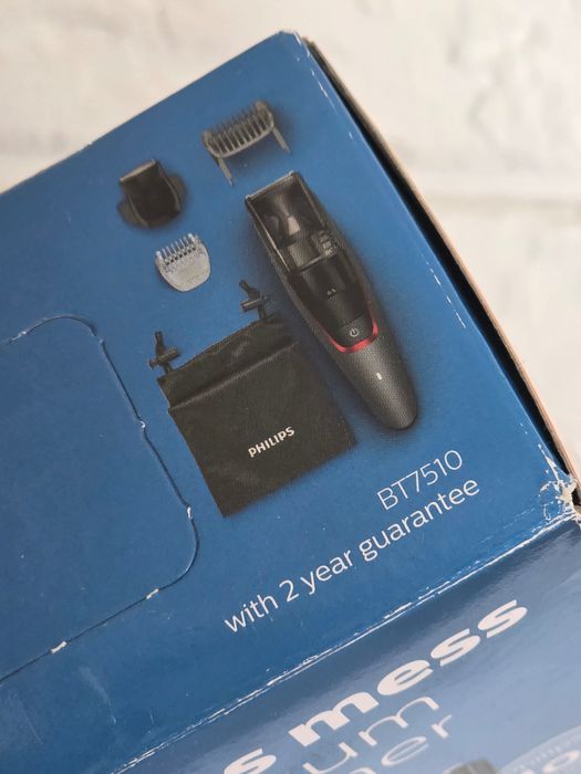 Триммер для бороды , машинка для стрижки волос Philips BT7510 чек, полный комплект (Philips Series 7000)