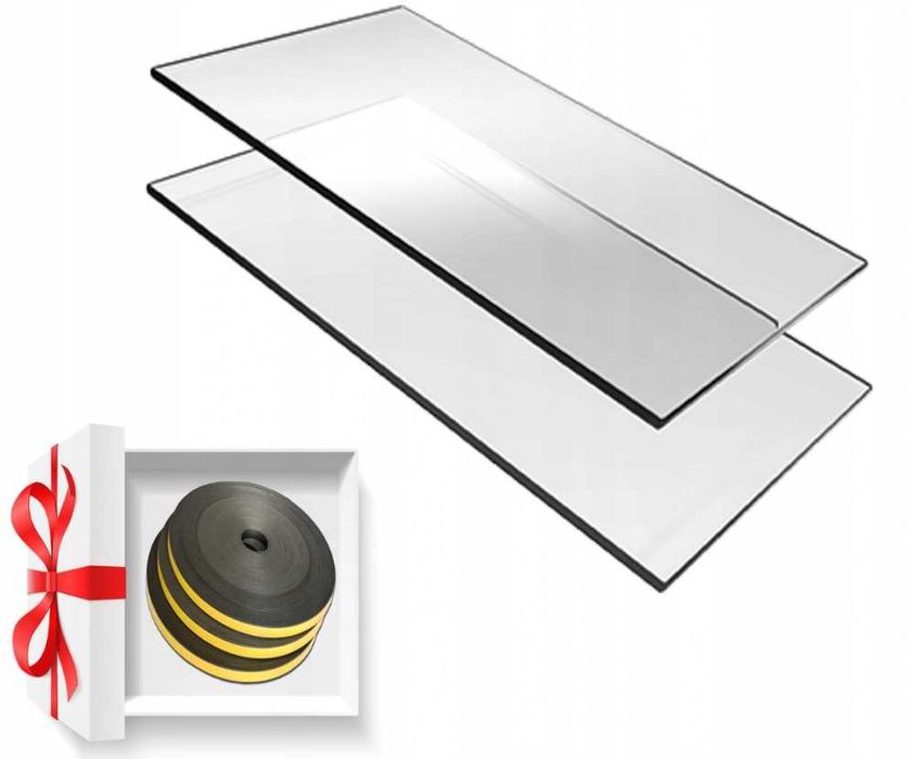 Szyba  szkło hartowane do kominka żaroodporne na wymiar