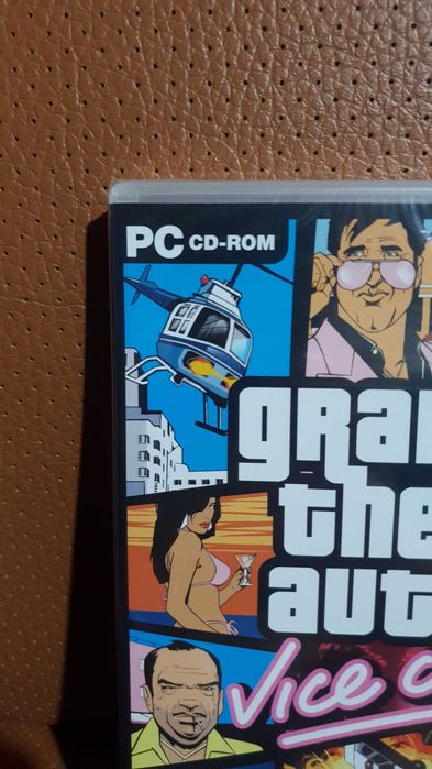 Grand Theft Auto GTA Vice City PC CD-ROM Jogo (Selado) Rockstar Games
