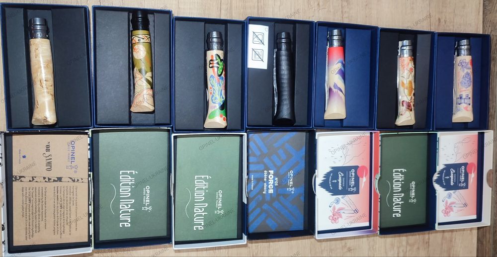 Подарункові Opinel колекційні лімітовані VIP ножі ексклюзивний вигляд