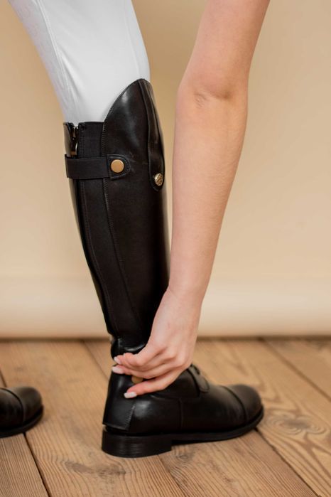 Чоботи для верхової їзди шкіряні