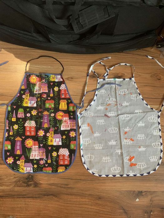 Фартук з нарукавниками для малювання та праці