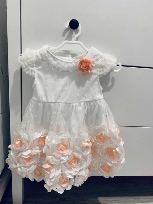 Sukieneczka kwiaty roczek nannette baby 18 m