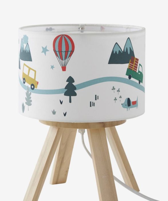 Candeeiro de mesa quarto infantil