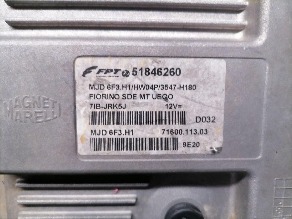 CENTRALINA MOTOR UCE FIAT QUBO 2009 -51846260