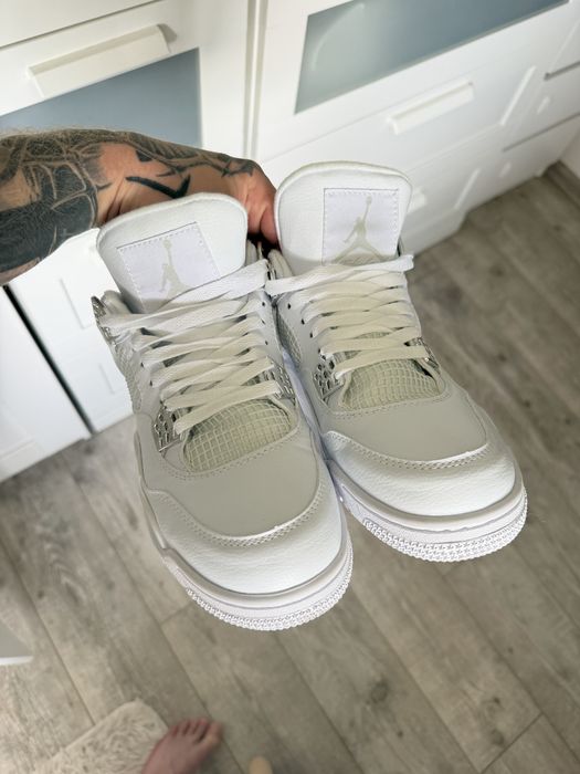 Jordan retro 4 pure money i air force komplet