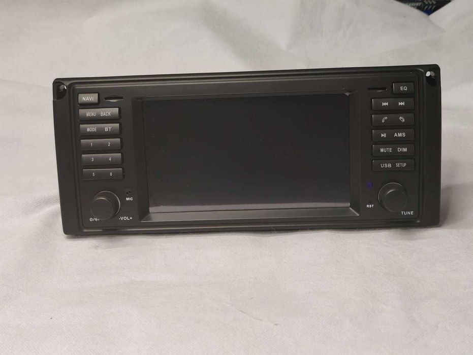 BMW E39 Série 5 Rádio Android CarPlay Android Auto – X5 E53 GPS