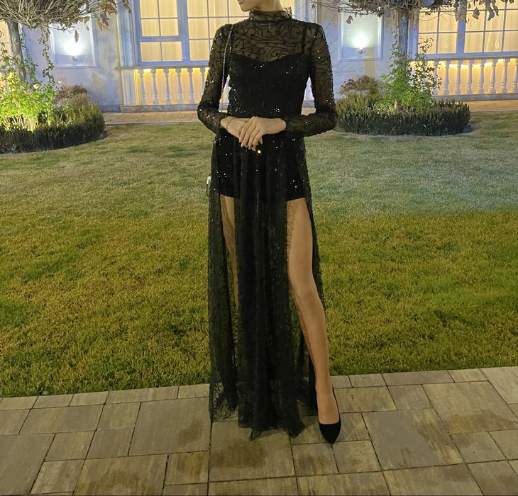 Сукня вечірня чорнв