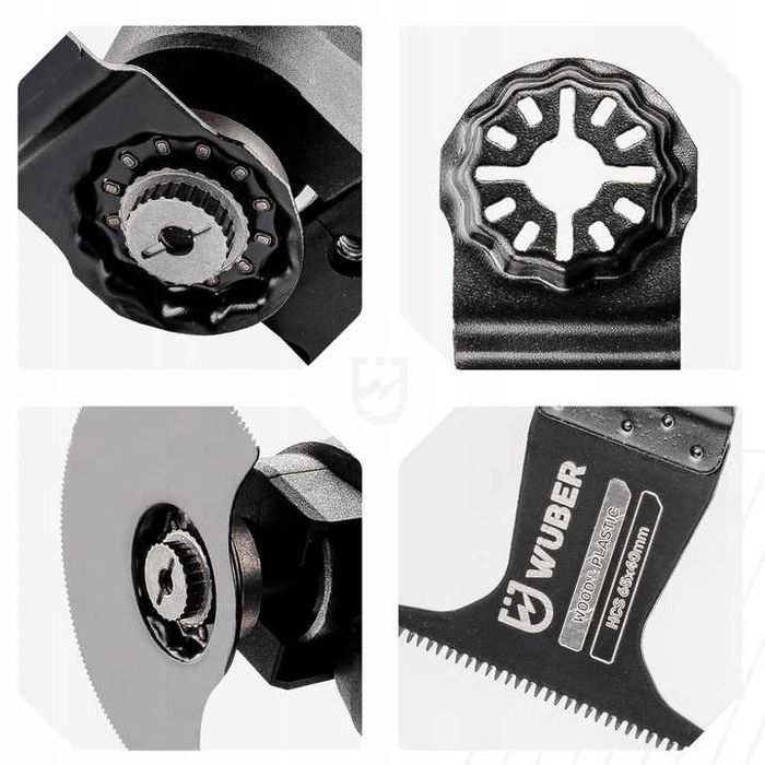 6x brzeszczot nożyk do narzędzie wielofunkcyjne multitool hcs bim