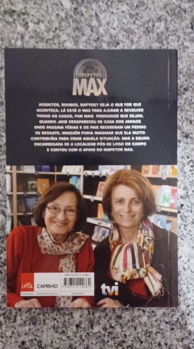 2 livros do Inspetor Max novos