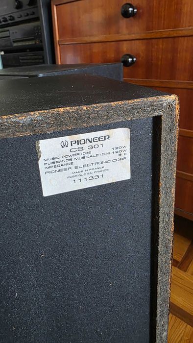Aparelhagem Pioneer Modulos, Colunas e Movel