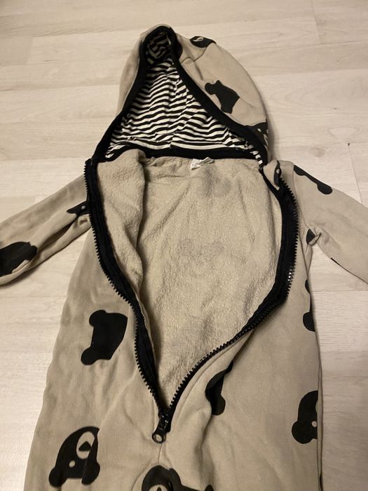 Pajac bez stopek kombinezon miś podobny do zezuzulla