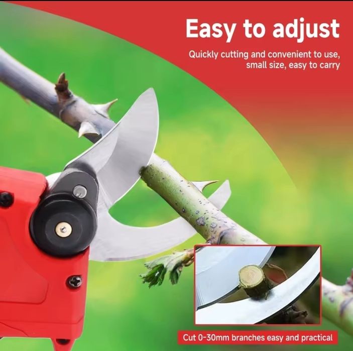 Conjunto Tesoura e serra de Poda a Bateria