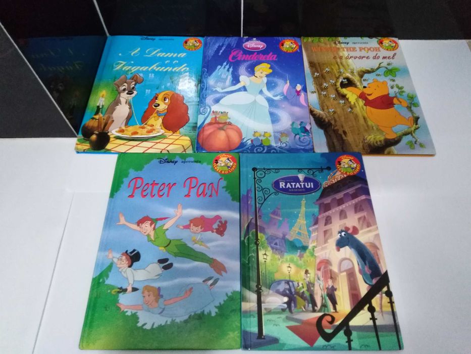 5 Livros Clube do Livro Disney - Clássicos infantis