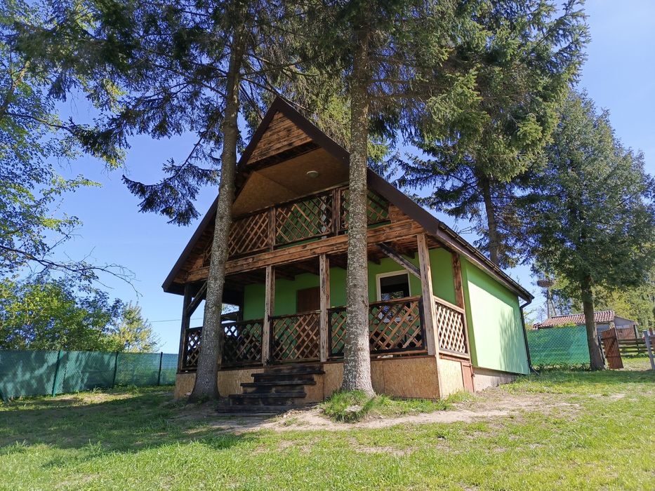 Domek letniskowy nad jeziorem na Mazurach