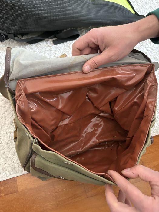 retro torba wedkarska spinnig abu szwecja