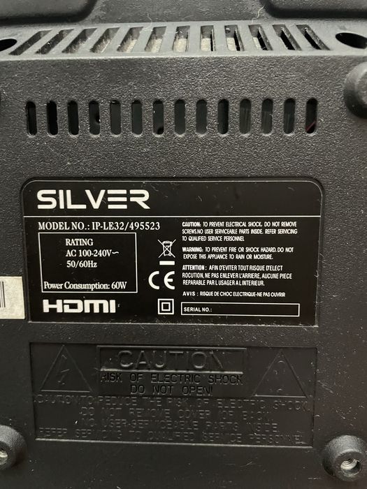 Televisao silver 32 polegadas