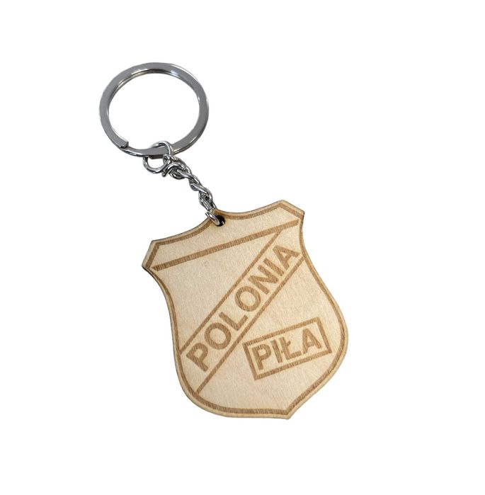 Breloczek kibica z herbem klubu żużlowego POLONIA PIŁA