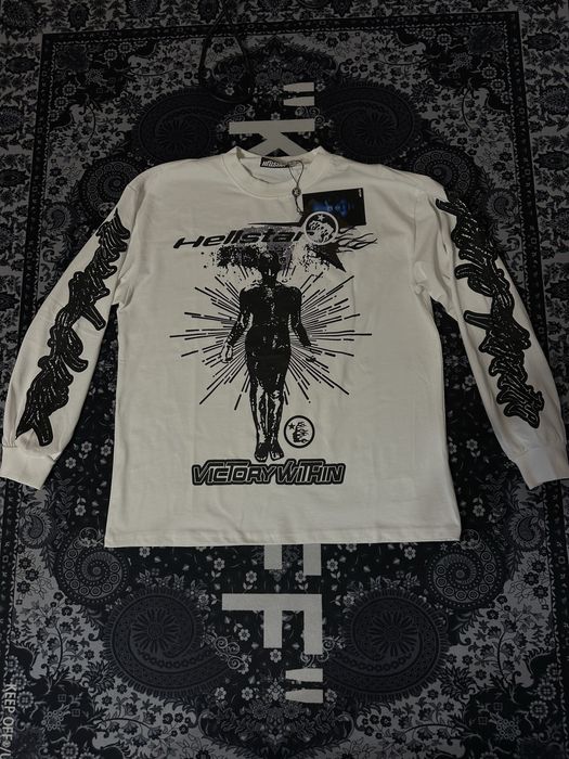 кофта hellstar біла