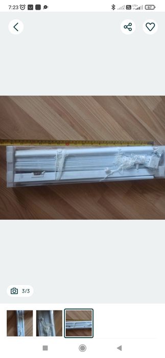 Nowa roleta okienna plisa