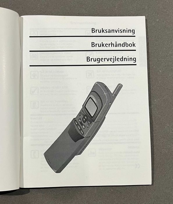 Manual Nokia 8110 original