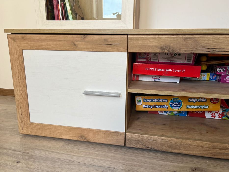 Meblościanka RTV witryna komoda 160 x 53