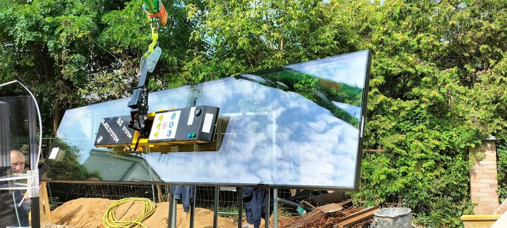 Wynajem najem chwytak przyssawka ssawka próżniowa do szkła okien