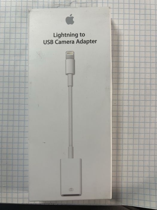 Оригінальний перехідник A1440 Lightning to USB Camera Adapter