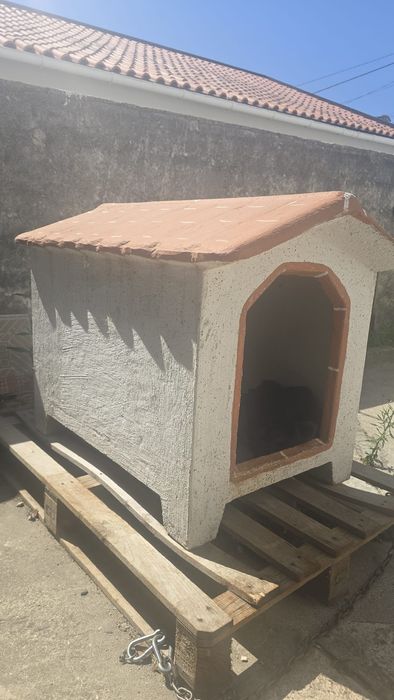 Casota de cimento para animais