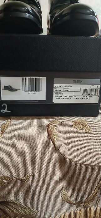 Туфлі дербі від PRADA