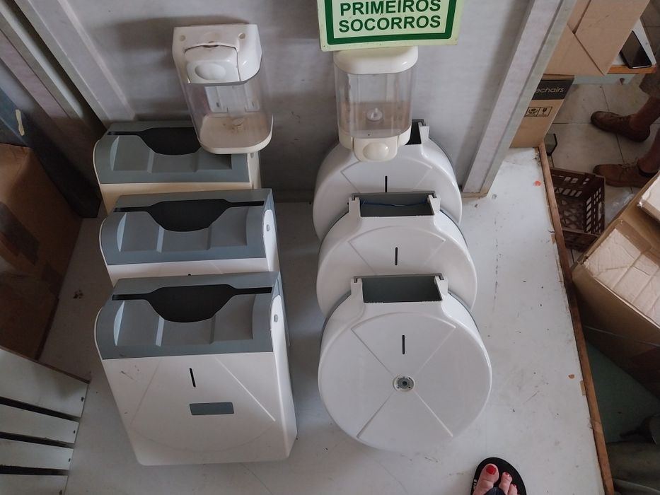 Assessorios para higiene