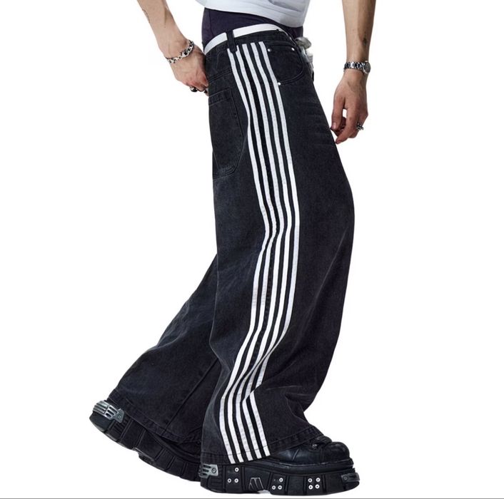 Джинси y2k like adidas