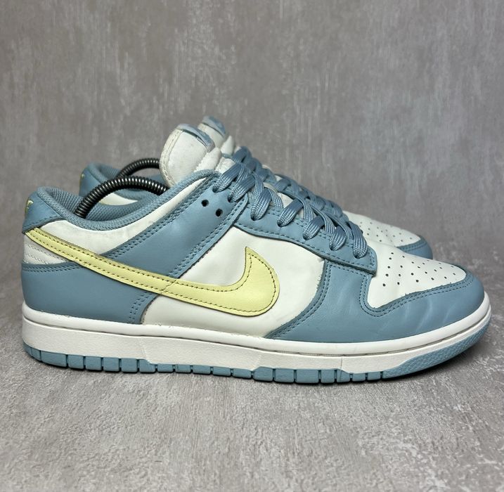 Кросівки Nike Dunk Low Ocean Bliss Citron Tint Sail DD1503-123