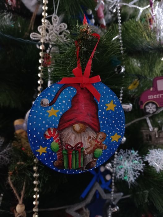 Новорічні іграшки. Гном