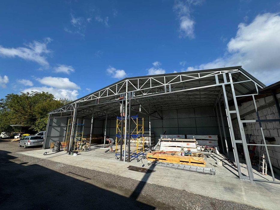 Готове рішення НАВІС ЗБЕРИ САМ, різні розміри, ПОФАРБОВАНИЙ автонавіс