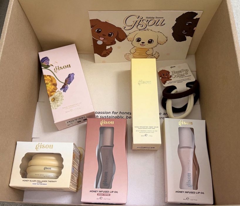 Set Zestaw kosnetyków do włosow Gisou