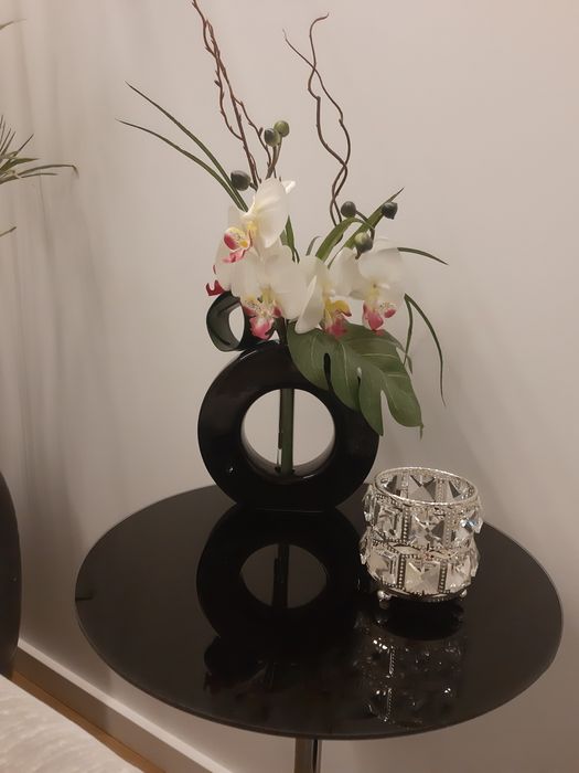 Jarro / orquídeas artificiais