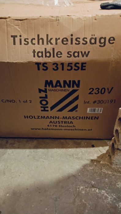 Piła stołowa holzmann ts 315se. NOWA