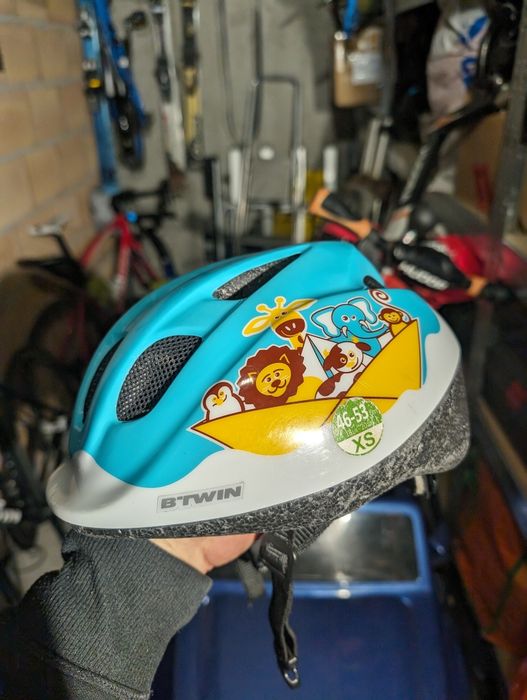 Kask dziecięcy btwin xs