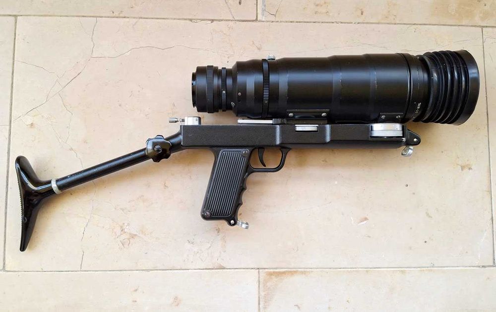 Objetiva Espionagem militar Ex-União Soviética adaptador Sony Alpha