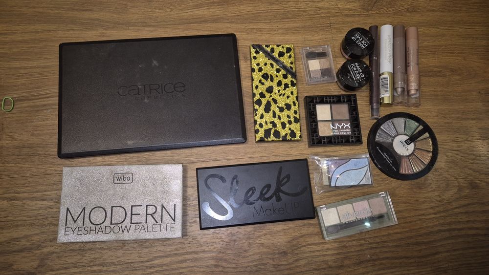 Kosmetyki paletki cieni eyeshadow zestaw