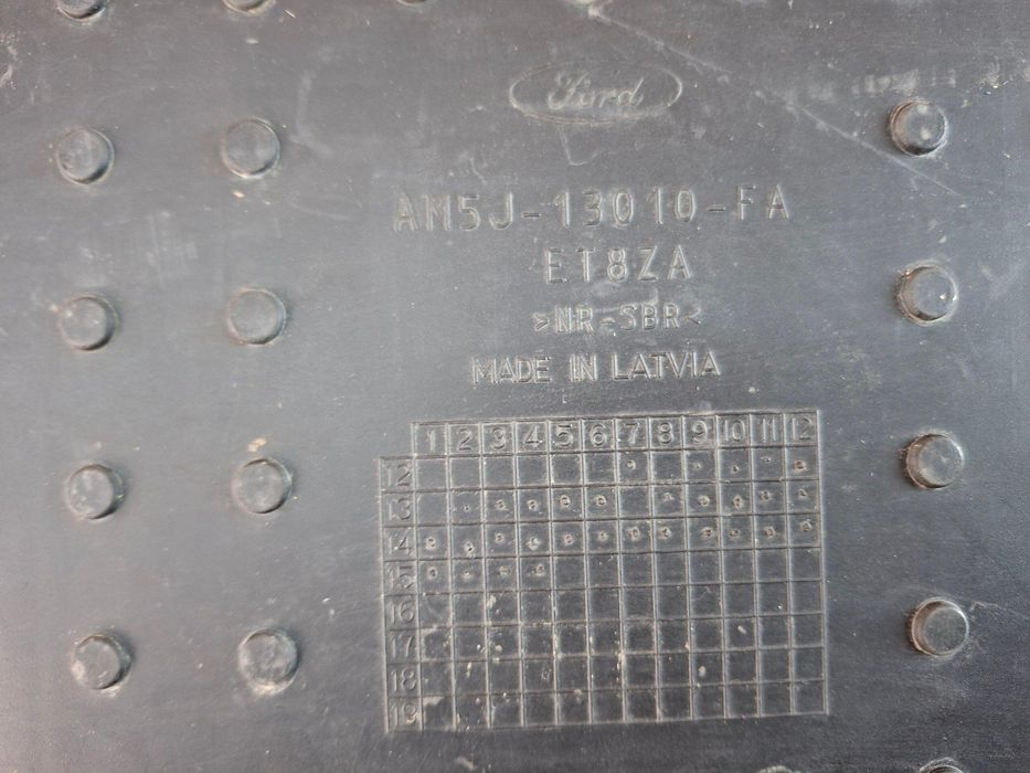 Ford C-Max MK2 10-19 коврики салона AM5J-13010-FA \ AM5J-130C06-GA