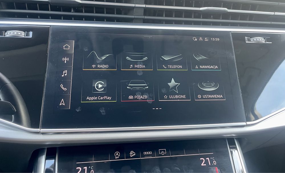 Apple CarPlay / Android Auto / Audi A3 A4 A5 A6 A7 Q5 Q7 2015-