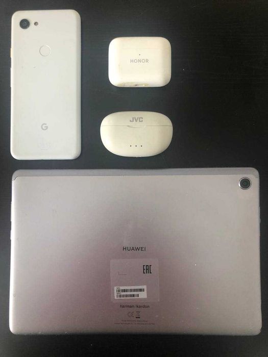Google Pixel 3a e Tablet Huawei 10.1