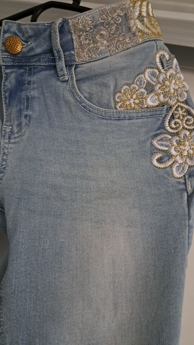 Spodnie jeansy Desigual XS